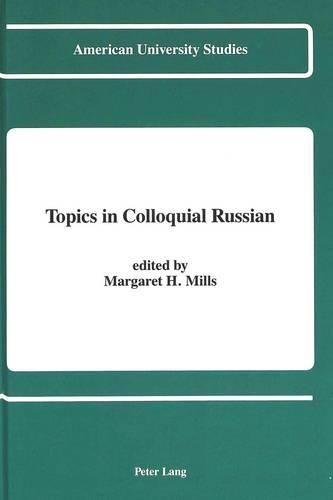 Cover image for Topics in Colloquial Russian