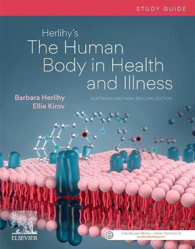 Cover image for Herlihy's The Human Body in Health and Illness Study Guide 1st ANZ edition