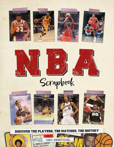 Cover image for NBA Scrapbook