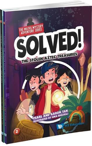 Cover image for Solved! The Maths Mystery Adventure Series (Set 1)