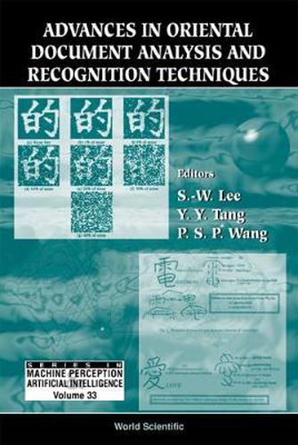 Cover image for Advances In Oriental Document Analysis And Recognition Techniques