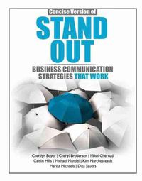 Cover image for Concise Version of Stand Out: Business Communication Strategies that Work