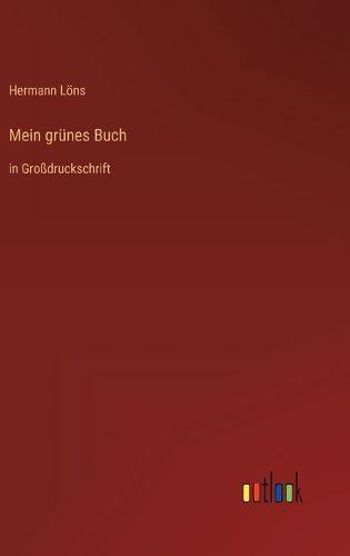 Cover image for Mein gruenes Buch