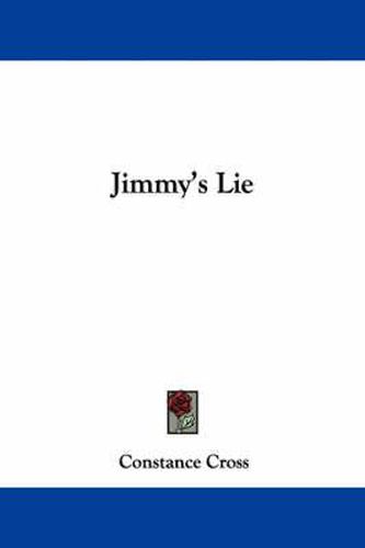 Cover image for Jimmy's Lie