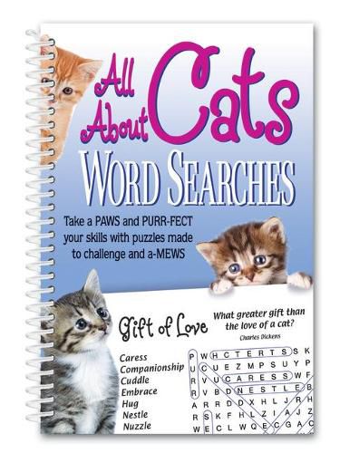 Cover image for All about Cats Word Searches