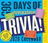 Cover image for 2020 365 Days of Amazing Trivia! Page-A-Day Calendar