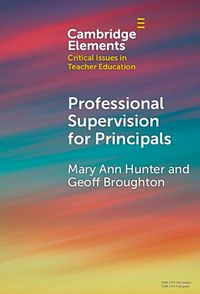 Cover image for Professional Supervision for Principals