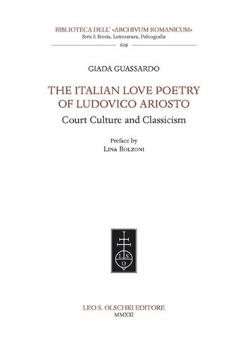 Cover image for The Italian Love Poetry of Ludovico Ariosto