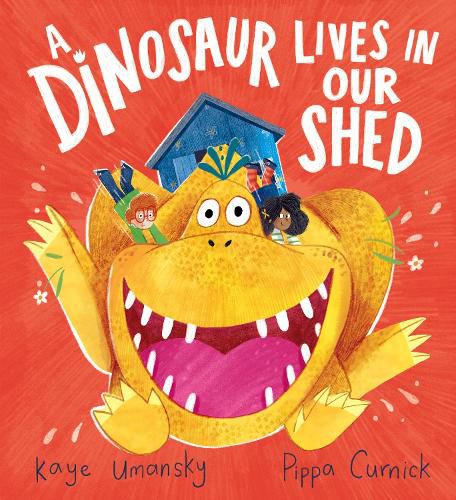 Cover image for A Dinosaur Lives In Our Shed