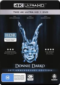Cover image for Donnie Darko : 20th Anniversary Edition | UHD : + DVD
