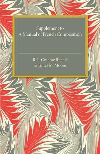 Cover image for Supplement to a Manual of French Composition