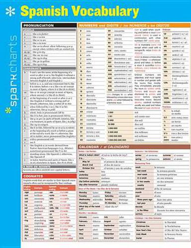 Cover image for Spanish Vocabulary SparkCharts