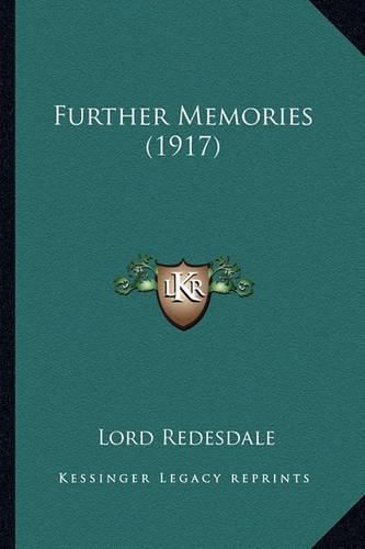 Cover image for Further Memories (1917)