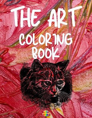 Cover image for The Art Coloring Book: Unique & Beautiful art Coloring Pages