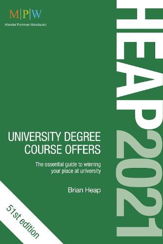 HEAP 2021: University Degree Course Offers