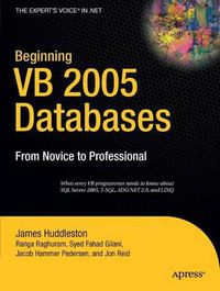 Cover image for Beginning VB 2005 Databases: From Novice to Professional