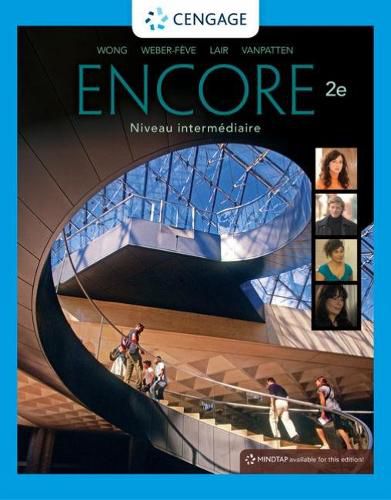 Cover image for Encore Intermediate French, Student Edition: Niveau intermediaire