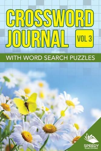 Cover image for Crossword Journal Vol 3 with Word Search Puzzles