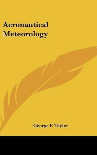 Cover image for Aeronautical Meteorology