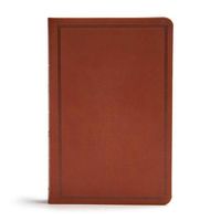 Cover image for CSB Deluxe Gift Bible, Brown LeatherTouch