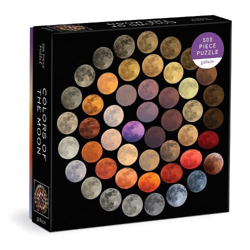 Cover image for Colors of the Moon 500 Piece Puzzle