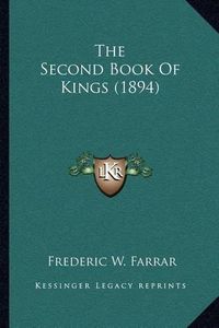 Cover image for The Second Book of Kings (1894)