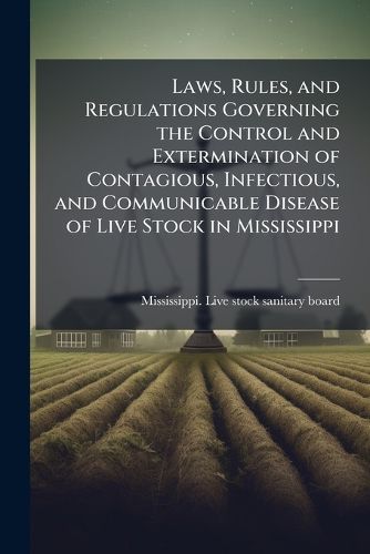 Cover image for Laws, Rules, and Regulations Governing the Control and Extermination of Contagious, Infectious, and Communicable Disease of Live Stock in Mississippi