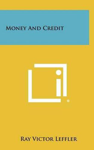 Cover image for Money and Credit