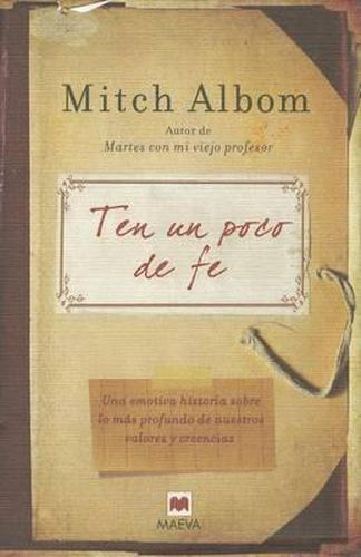 Cover image for Ten un Poco de Fe