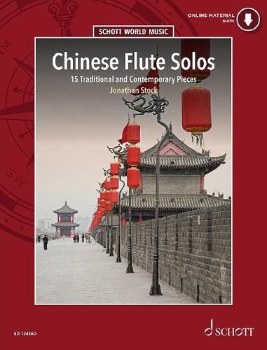 Cover image for Chinese Flute Solos: 15 Traditional and Contemporara Pieces