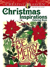 Cover image for Creative Haven Christmas Inspirations Coloring Book