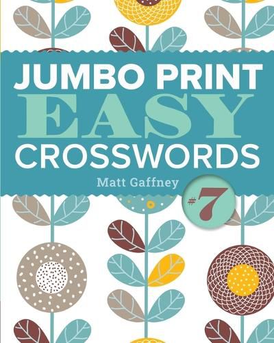 Cover image for Jumbo Print Easy Crosswords #7