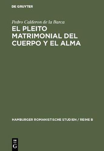 Cover image for El pleito matrimonial del cuerpo y el alma