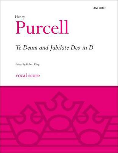 Cover image for Te Deum and Jubilate in D