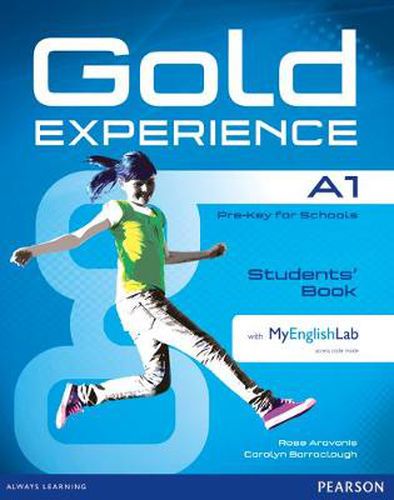 Cover image for Gold Experience A1 Students' Book with DVD-ROM and MyLab Pack