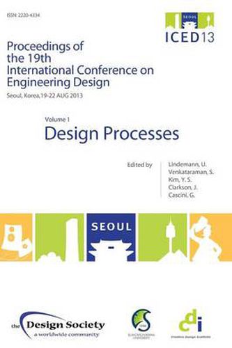 Cover image for Proceedings of ICED13 Volume 1: Design Processes