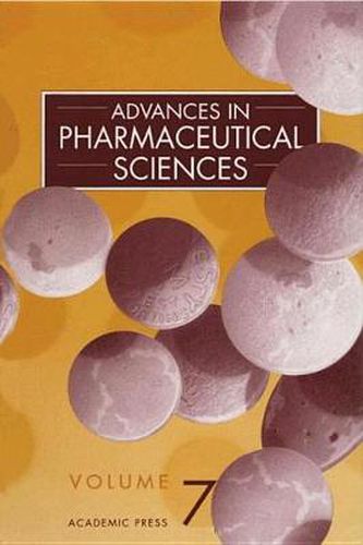 Cover image for Advances in Pharmaceutical Sciences