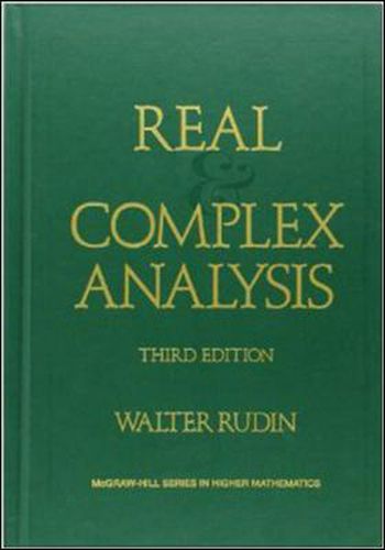 Cover image for Real and Complex Analysis