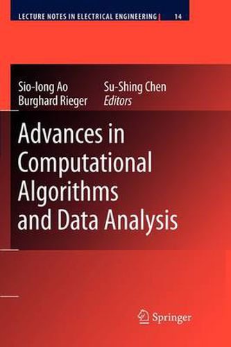 Cover image for Advances in Computational Algorithms and Data Analysis