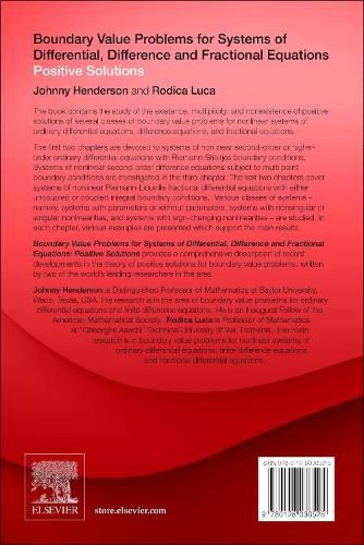 Boundary Value Problems for Systems of Differential, Difference and Fractional Equations: Positive Solutions