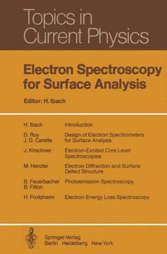 Electron Spectroscopy for Surface Analysis