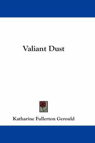 Cover image for Valiant Dust