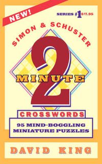 Cover image for SIMON AND SCHUSTER'S TWO-MINUTE CROSSWORDS Vol. 1