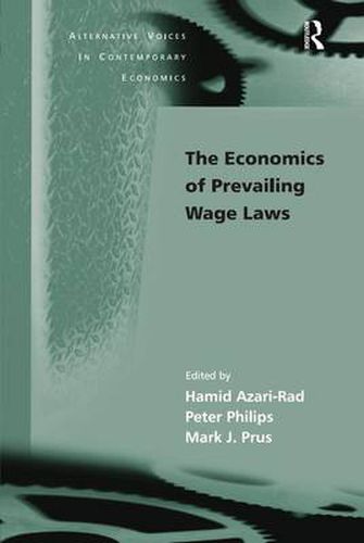 Cover image for The Economics of Prevailing Wage Laws