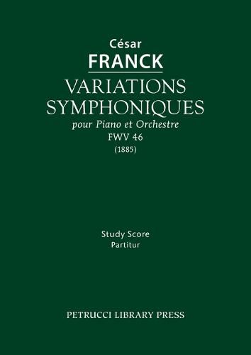 Cover image for Variations symphoniques, FWV 46: Study score