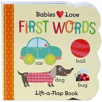 Cover image for Babies Love First Words