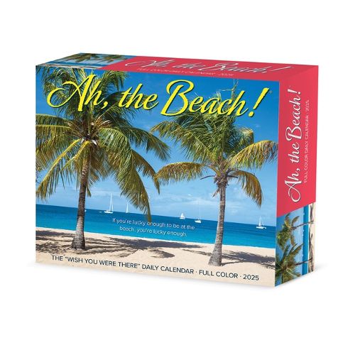 Cover image for Ah, the Beach! 2026 5.4 X 6.2 Box Calendar
