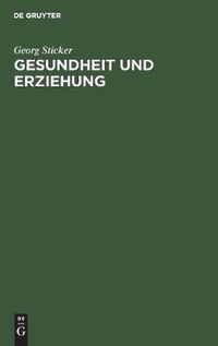 Cover image for Gesundheit und Erziehung