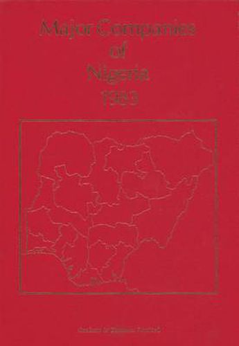 Cover image for Major Companies of Nigeria 1983