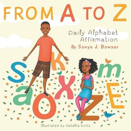 Cover image for From A to Z: Daily Alphabet Affirmation Book